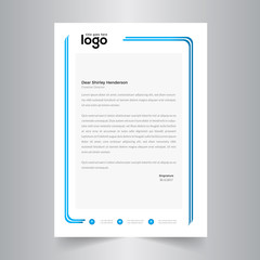 Business style letter head templates for your project design.