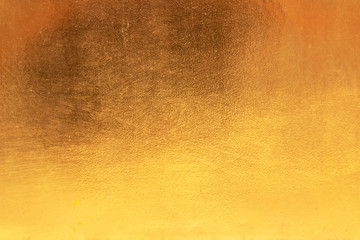 Gold abstract background or texture and gradients shadow