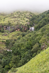 Fototapeta na wymiar Tiger Falls on the slope of Dooley Hills