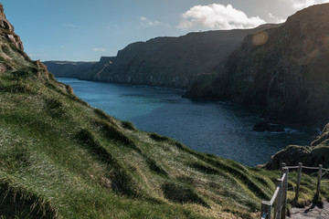 Fototapeta premium The White Cliffs Of Carrick A Rede, Northern Ireland