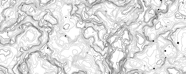 Abstract topographic map. Topo contour map background concept