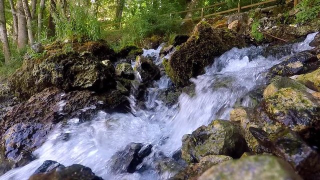 Water source near San Domenico Lake - L&rsquo;Aquila, Italy