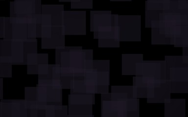 Black abstract background. Backdrop with grey squares. 3D illustration