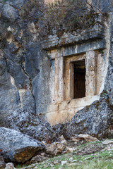 Ruins of Pinara ancient city, Turkey