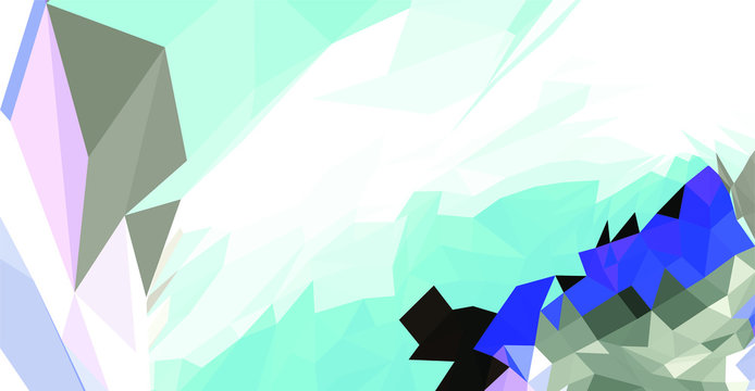 Crystal background with the feeling of someone else's presence - Powered by Adobe