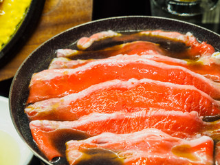 Premium japanese beef steak