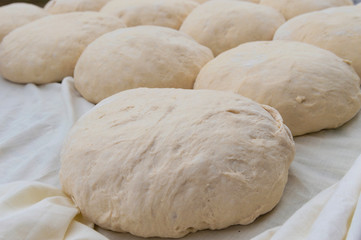 Fototapeta na wymiar Galician artisan bread rolls (Spain).