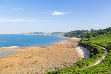 Perros-Guirec, France. Scenic view of the coast