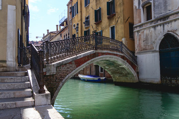 Fototapeta na wymiar Travel in Venice in Italy
