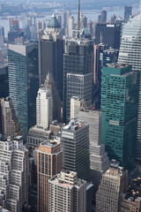 Aerial Photo of New York City Skyscrapers