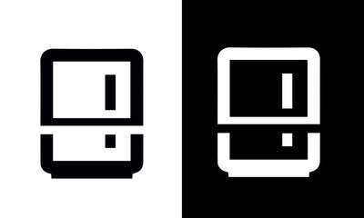 Obraz premium Hotel Icons vector design black and white 