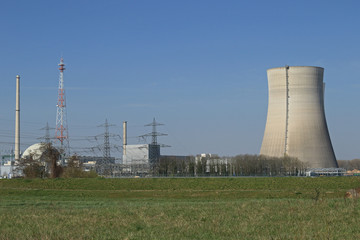 Fototapeta na wymiar Atomkraft
