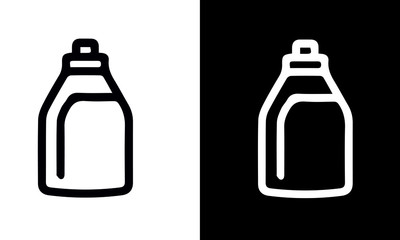  laundry icons vector design  black and white 