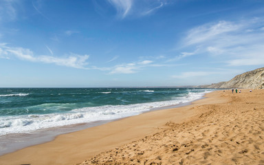 Fototapeta na wymiar Lalla Fatna Beach, near Safi, Morocco