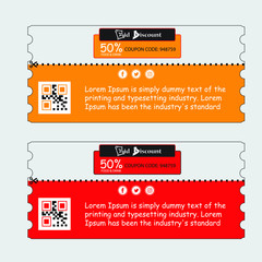 sale cupon. Discount cupon