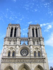 Fototapeta na wymiar Notre Dame Cathedral, Paris - France