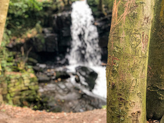 Waterfall in Derbyshire