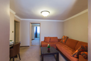 Interior of a hotel apartment