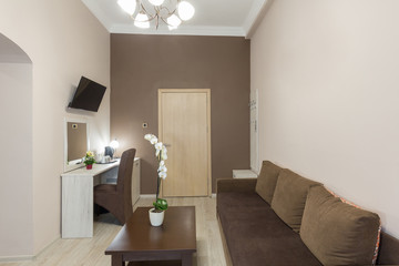 Interior of a hotel apartment