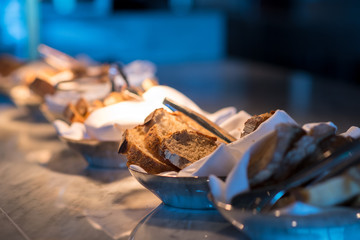 Dinner starter toast