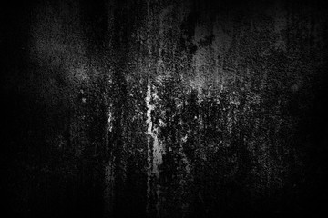 Abstract black  texture of concrete wall,Dark black concrete backgrounds, Walls with jagged surfaces