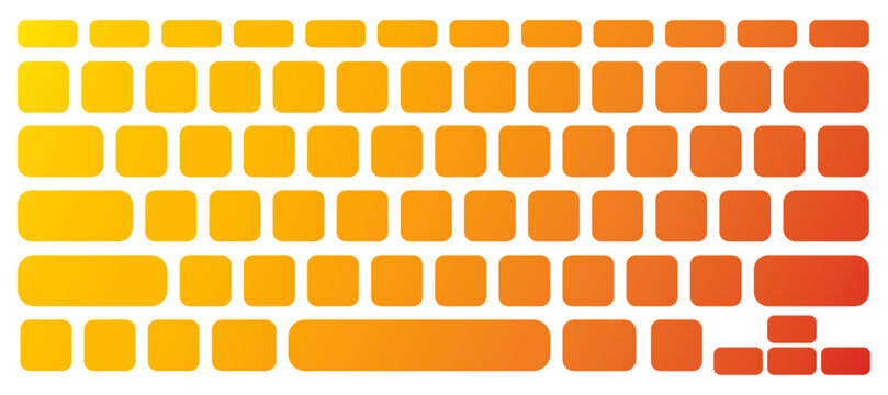 vector computer keyboard