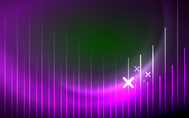 Abstract background - neon line design for Wallpaper, Banner, Background, Card, Book Illustration, landing page