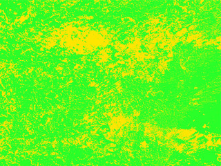 Fototapeta premium abstract green background with yellow paint
