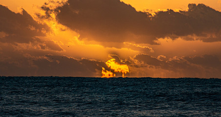 
sunrise at sea