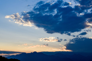 Perdu dans les nuages