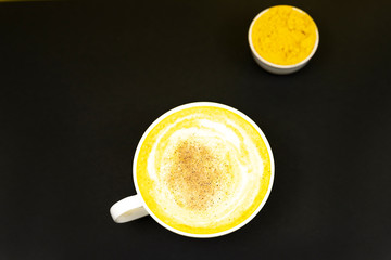 Golden milk, golden latte, turmeric milk, Detox, immune boosting, anti inflammatory healthy cozy drink