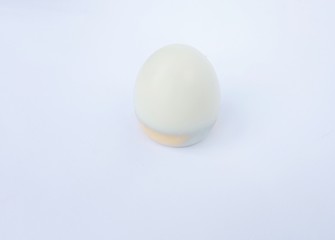 egg on white background