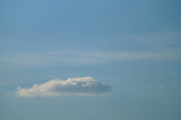 Naklejka na ściany i meble cloud in the blue sky