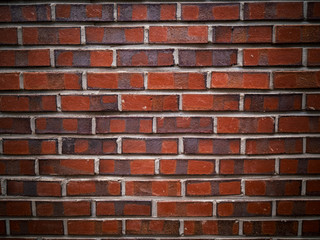 red brick wall background