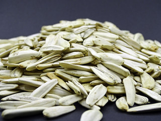 Sunflower seeds, rich in vitamin protein and fat                           