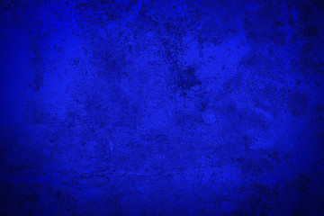 Dark blue rusted metal plate texture background.