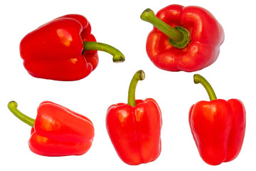 Ripe, fresh, healthy, red pepper