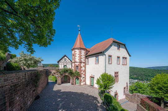 Das Kommandantenhaus in der Feste Dilsberg