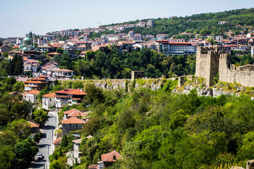 Fototapeta na wymiar Veliko Tarnovo town, cityscape, Bulgaria