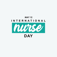 International Nurse Day Design Vector Illustration
