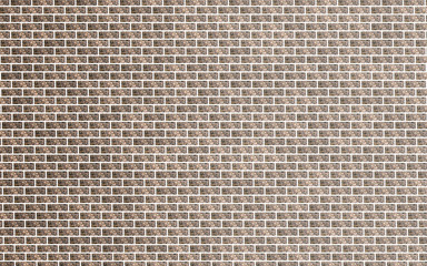 Brick wall close-up with shadow on the left side