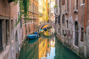 Fototapeta na wymiar Cityscape image of downtown Venice