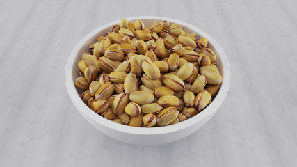bowl of peanuts