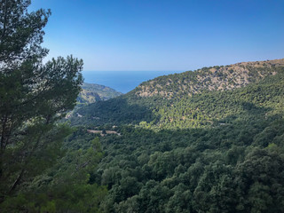 Fototapeta na wymiar Tramuntana mountains Majorca (Mallorca), Spain.