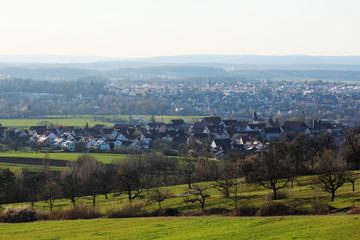 Fototapeta na wymiar Countryside in Baden-Wurttemberg, Germany 