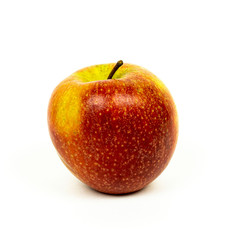 Delicious gala apple isolated on white background