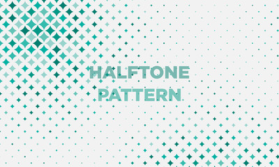 Abstract Halftone Background Design Template