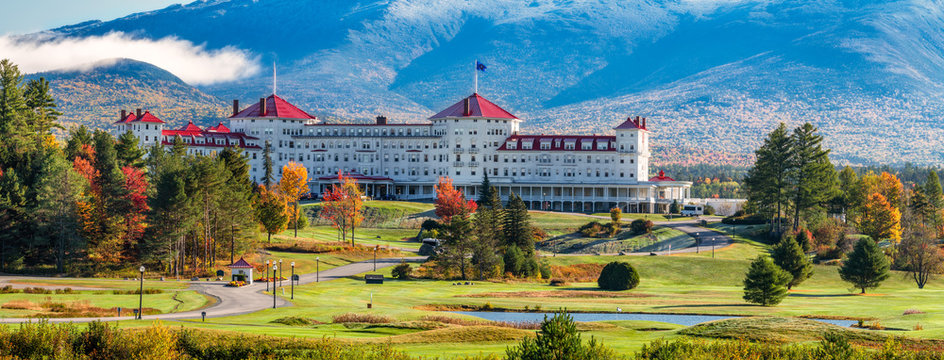 New Hampshire In Autumn - White Mountain Resort