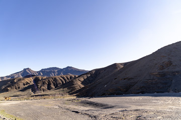 panoramic view of the Atlas mountains in North Africa