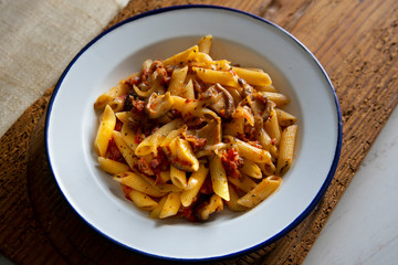 Pasta alla norma traditional italian recipe